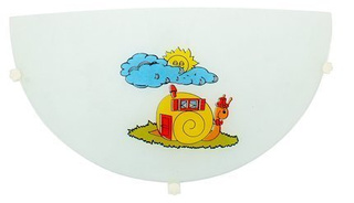 Semi-plafond pour applique chambre d'enfant Escargot Candellux 11-71814