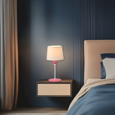 Weiße Tischlampe für Kinder 60W E27 Bebe 41-38968