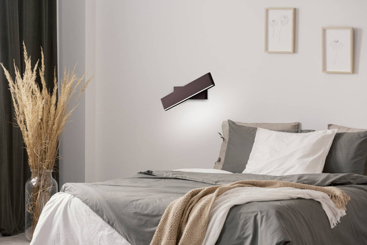 Wandleuchte braun LED 4W Nicoletta Candellux 21-75505