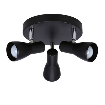 Picardo 98-50793 verstellbare, mattschwarze Deckenleuchte