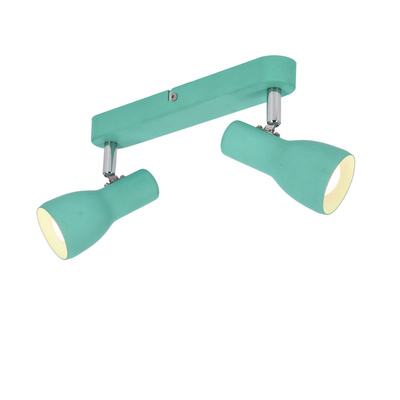 Applique bande 2X40W E14 menthe PICARDO 92-50595