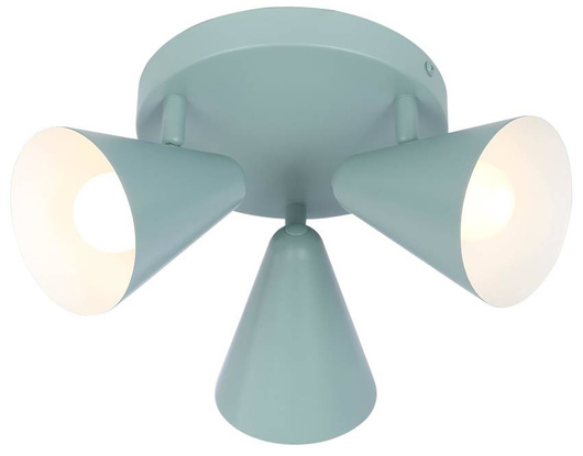 Ceiling lamp plafond 3X40W E14 gray mat AMOR 98-63328