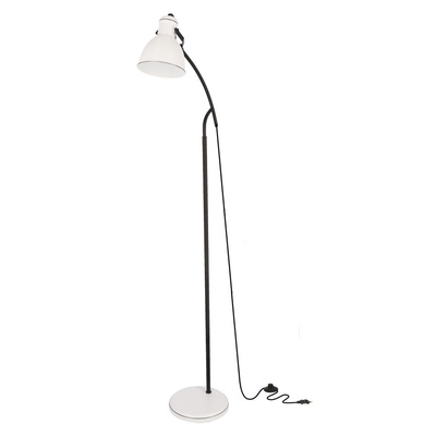 Floor lamp black and white slanted adjustable Zumba Candellux 51 72108