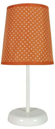 Table lamp orange with dots Gala 41-98286