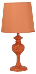 Lampe à poser orange E14 Berkane 41-11718