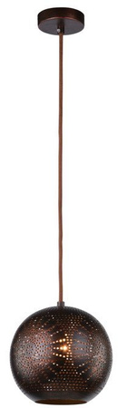 Plafonnier suspendu 1X60W E27 marron 31-43283