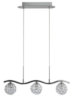 Candellux Starlet 33-85743 G9 chrome crystal ceiling lamp 
