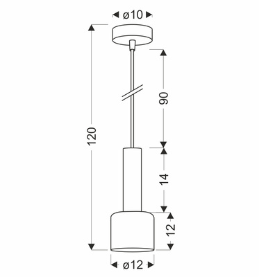 ALBERTO lampa wisząca mosiężny 1x40W E27 klosz bursztynowy