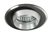 Plafonnier MR16 aluminium noir satiné SA-02 2210202