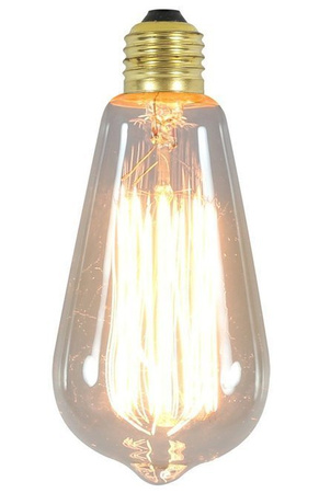 Ampoule décorative incolore Edison E27 60W 3030948 Candellux