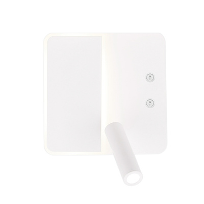 Applique LED blanche 6W avec liseuse orientable Alma Candellux 22-75994