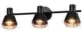 Lampă de perete/plafon abajur cupru negru 3xE14 40W Neria 93-82572