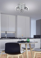 Lampa sufitowa Celt reflektor regulowana 3-punktowa LED do salonu metalowa