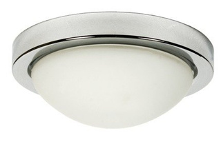 Deckenleuchte Chrom 28cm Badezimmerleuchte IP44 60W E27 Roda Candellux 11-9691