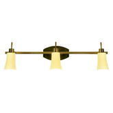 Deckenleuchte CANDELLUX 93-85682 KROTON STRIP 3x40W G9 PATINA