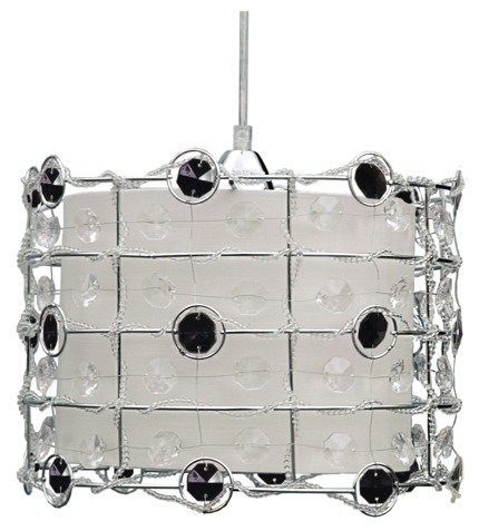 Hanging ceiling lamp 1X40W E27 black SENECA 31-02969
