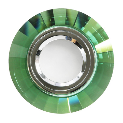 SS-10 2230422 chrome/green fixed ceiling luminaire