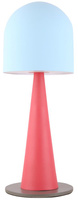 Lampe à poser rouge/bleu E27 Visby Ledea 50501163
