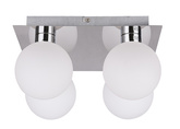 Plafonnier boule blanche abat-jour 4xG9 Oden 98-03256