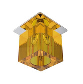 Deckenleuchte Kristall Orange/Chrom G4 20W SK-19 Candellux 2280021