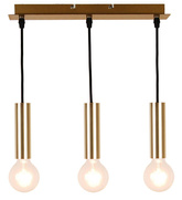 Goldene Pendelleuchte 3xE27 142mm Dallas Ledea 50103035