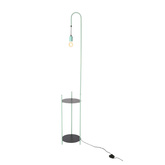 Walk 51-00033 lampă de podea cu raft negru și verde