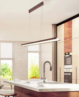 Pendant LED lamp linear Coconut minimalist dining room lamp 4000K