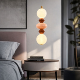 Lampa wisząca Flores kolorowa ceramiczna 15W LED 3000K do salonu i sypialni