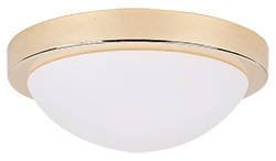 Plafoniera din sticla aurie IP44 Plafoniera 60W E27 Roda Candellux 11-81926