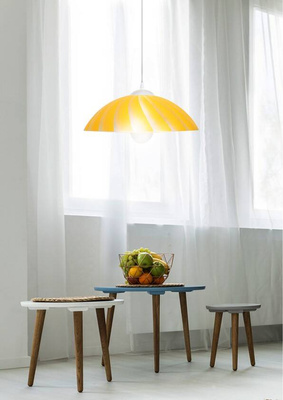Hanging ceiling lamp candellux kamila 31-76123 e27 yellow