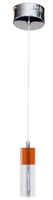 Lara 31-04065 chrome crystal square pendant lamp