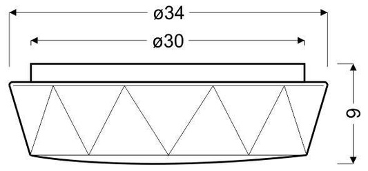 Candellux Sky 13-64547 Deckenleuchte Led 4000K