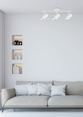 Spot applique/plafonnier blanc 3xGU10 Colly 93-01689