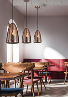 Hängende Deckenleuchte Candellux Sfinks 31-43313 Kegel E27 durchbrochen-kupfer