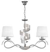 Plafoniera candelabru cromat 3x40W E14 Denis Candellux 33-23414