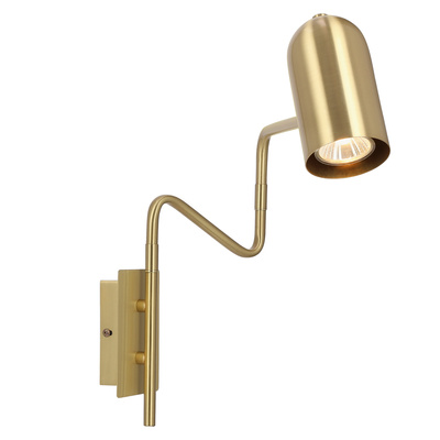 Wandleuchte gold verstellbare Wandleuchte Hosti 21-75468