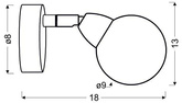 Applique LED SMD BOLO 91-67517 CHROME