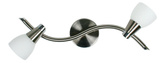 Wall lamp strip 2X40W G9 matt/chrome white SELIA 92-69986