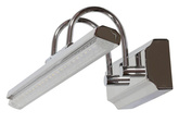 Applique salle de bain chrome LED 7W 6500K réglable Gizel Candellux 20-32591