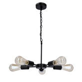 Sparta hanging lamp black 5X60W E27 35-09388