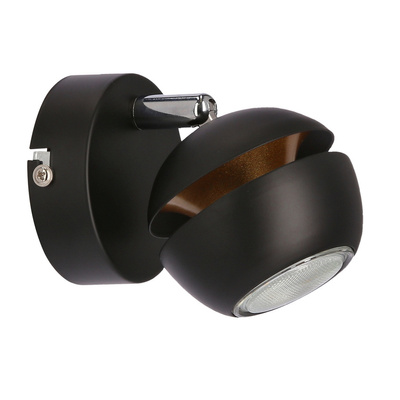 Boni wall lamp 1x3w gu10 led black