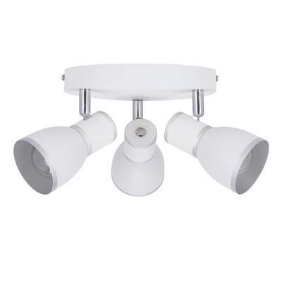 Plafonnier candellux fido 98-63397 plafond e14 blanc + chrome