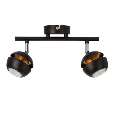 Boni strip 2x3w gu10 led black