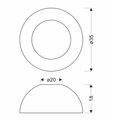 Liguria Lampa Sufitowa Plafon Biało Drewniany 18W Led 35 Cm Klosz Biały
