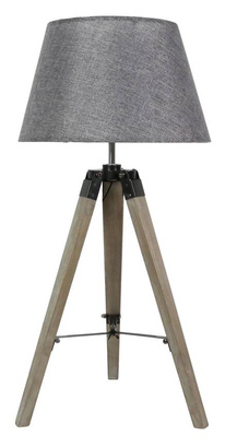 Lampa de masa gri 60W E27 Lugano 41-31150