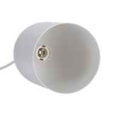 Lampa wisząca owalna biała 1xE27 Oss Ledea 50101184