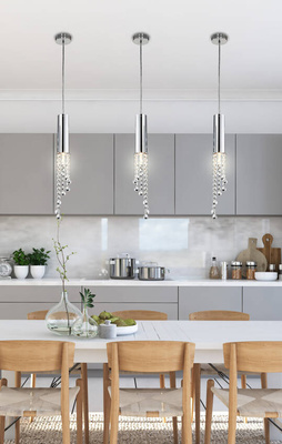 Warm chrome LED ceiling lamp + GU10 Duero 31-25241