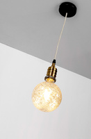 Metal sling black/patina lamp E27 31-04895