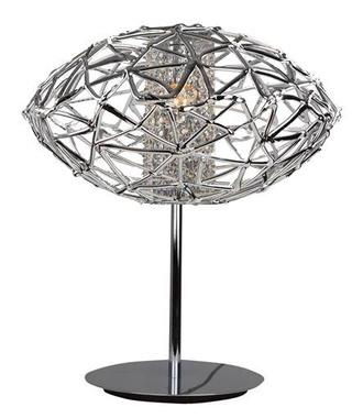 Lampe de table décorative chromée Cosmo 41-24186