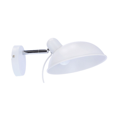Wall lamp sconce 1X40W E14 white DURIO 21-51448